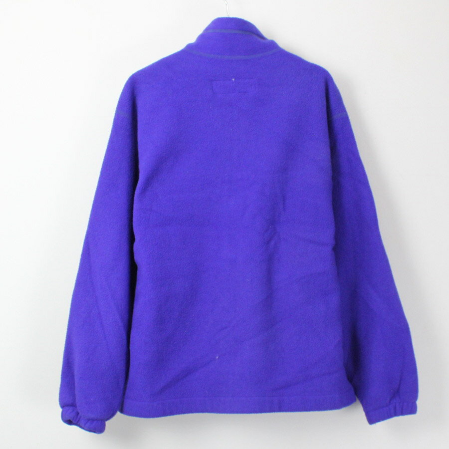 【中古】(KA)COLUMBIA(コロンビア) MADE IN USA 90'S FLEECE ZIP UP JACKET USA製 90年代 フリース ジップアップ ジャケット BLUE [SIZE: S相当 USED]