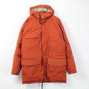 yÁzyz(KO) EDDIE BAUER (GfB[ oEA[) 90'S DOWN JACKET 90N _EWPbg TERRACOTTA [SIZE: L USED]