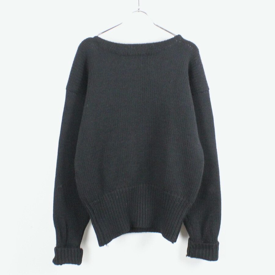 【中古】(KA)POLO BY RALPH LAUREN (ポロバイラルフローレン)90'S WOOL KNIT SWEATER 90年代 ウール ニット セーター BLACK [SIZE: S USED]