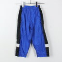 【中古】【子供服】NO BLAND (ノーブランド) KIDS NYLON PANTS キッズ ナイロン パンツ BLUE/BLACK [SIZE:24M USED]