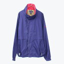 yÁz(KA) 90'S NAUTICAim[eBJj NYLON JACKET 90N iCWPbg NAVY/RED [SIZE:L USED]