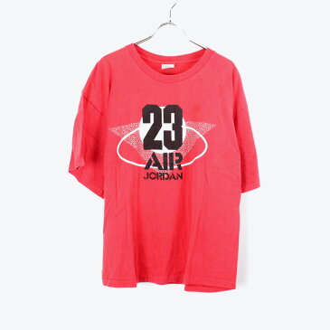 【中古】(KA) NIKE (ナイキ) MADE IN USA 90'S S/S AIR JORDAN ジョーダン T-SHIRT USA製 90年代 半袖 Tシャツ RED [SIZE: L USED]