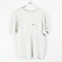 yÁz(KO) CHAMPION (`sI) 80'S S/S T-SHIRT 80N  T-Vc WHITE[SIZE:L USED]