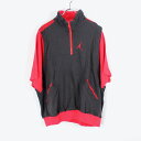yÁz(KO) NIKE(iCL) 90'S S/S PULLOVER T-SHIRT 90N  vI[o[ TVc BLACK/RED [SIZE:L USED]