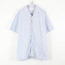 ySALEzyYVizLEGENDS (WFY) CLARK SHIRT N[N Vc LIGHT BLUE STRIPED [NEW]