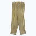 yÁzCHAPS RALPH LAURENit[ `bvXj WIDE CORDUROY PANTS R[fCpc [SIZE:W34xL32 USED]