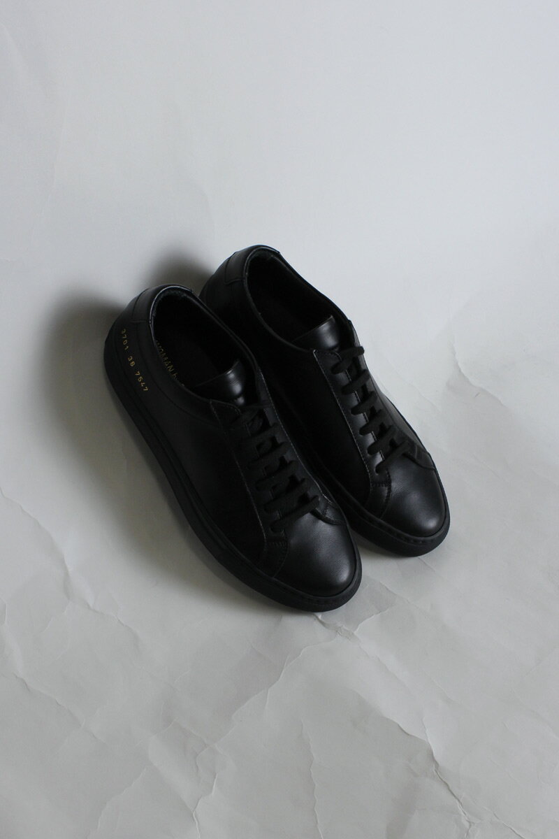 【SALE】【レディース新品】【送料無料】WOMENS BY COMMON PROJECTS コモンプロジェクツ ORIGINAL ACHILLES LOW 3701 オリジナルアキレスロー BLACK [NEW]