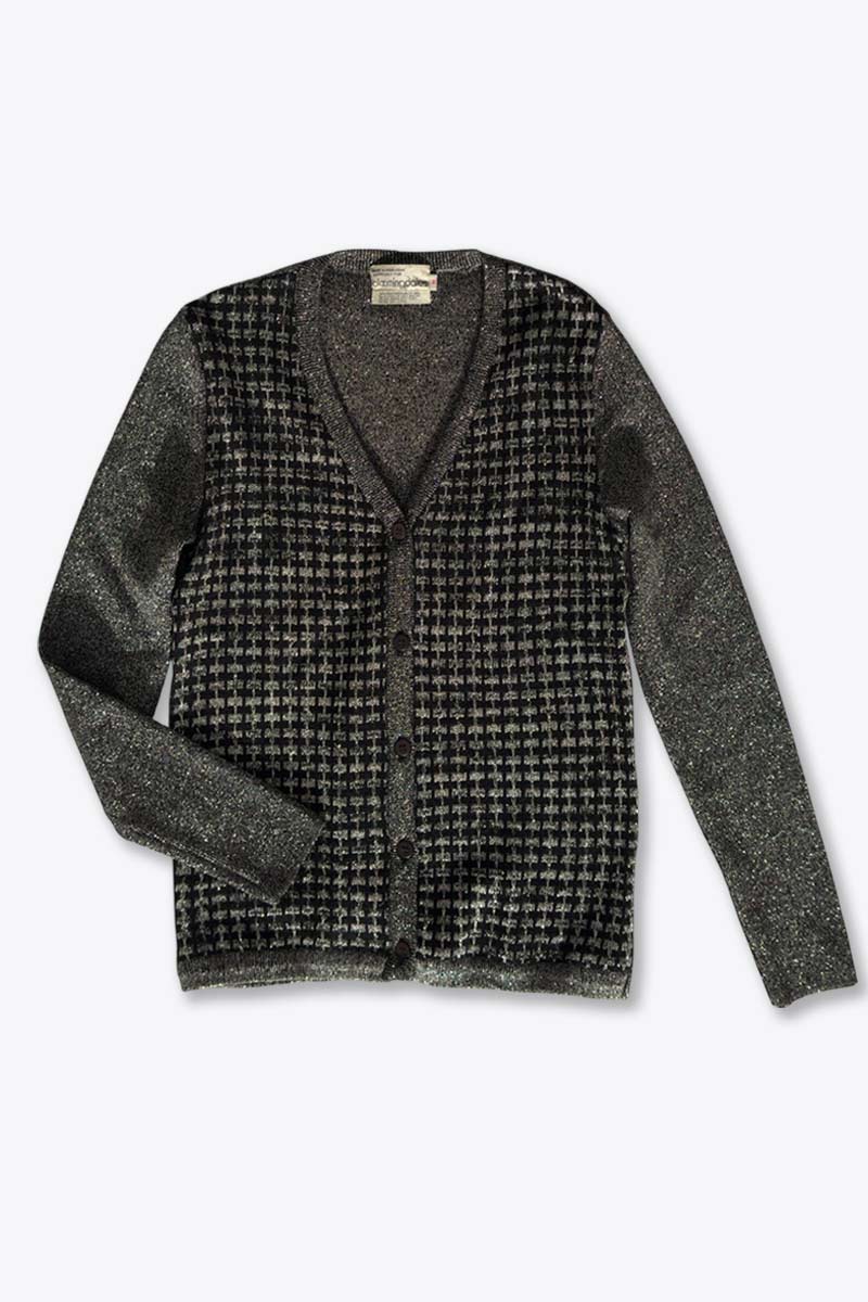 樂天商城 - 【中古】【WOMENS】BLOOMING DALE'S (ブルーミンデールズ) 80'S METALIC DESIGN CARDIGAN 80年代メタリックデザインカーディガン [USED]