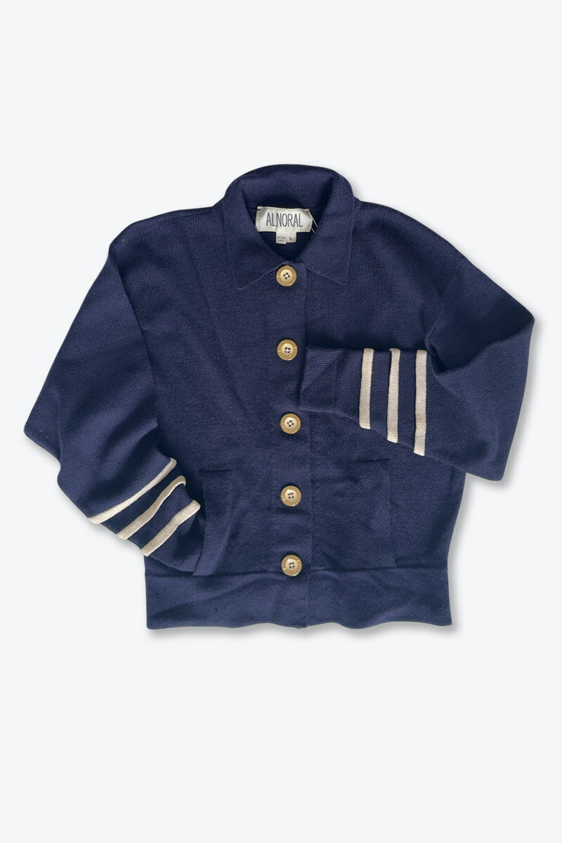 樂天商城 - 【中古】【WOMENS】ALNORAL (アーノラル) DESIGN SLEEVE KNIT JACKET デザインスリーブニットジャケット [USED]
