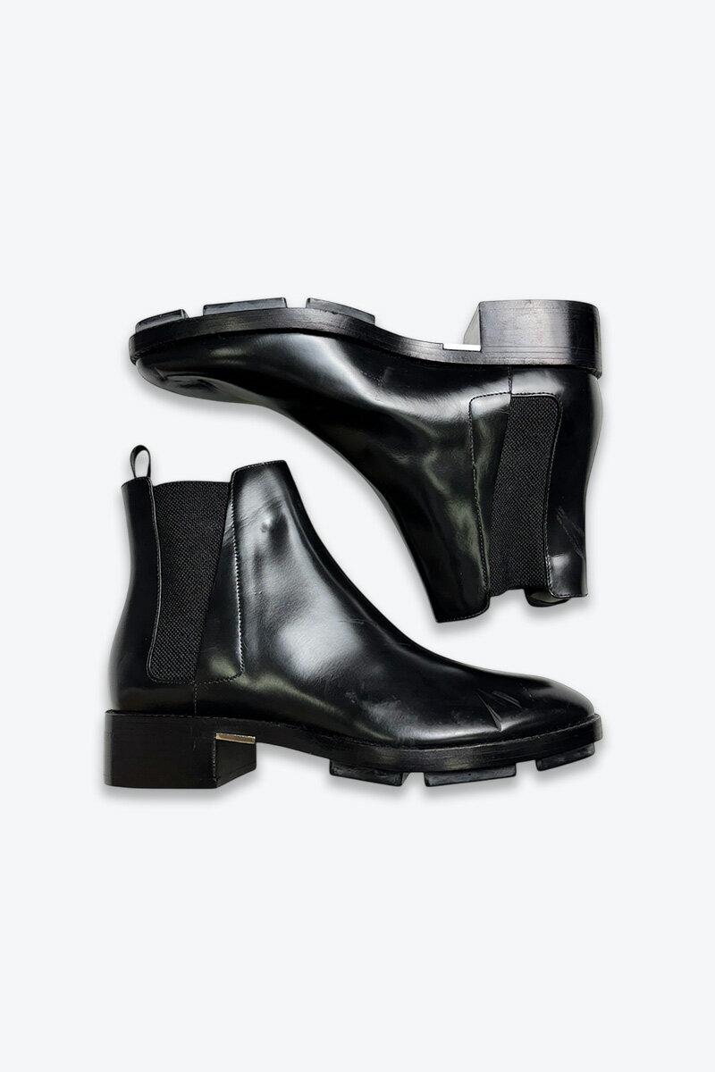 【中古】【WOMENS】ALEXANDER WANG (アレキサンダーワン) MADE IN ITALY LEATHER SIDE GORE BOOTS イタ..