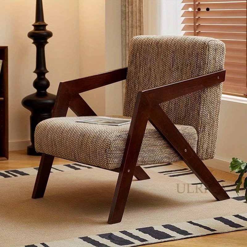 ソファ シングルソファ ソファー レトロ チェア 椅子 いす イス シングルチェア クラシック 椅子 シンプル 北欧風 1人掛け 韓国風 おしゃれ オシャレ 頑丈 耐久性 安定感 快適 インテリア 芸術感 一人暮らし 簡約 zh-al05