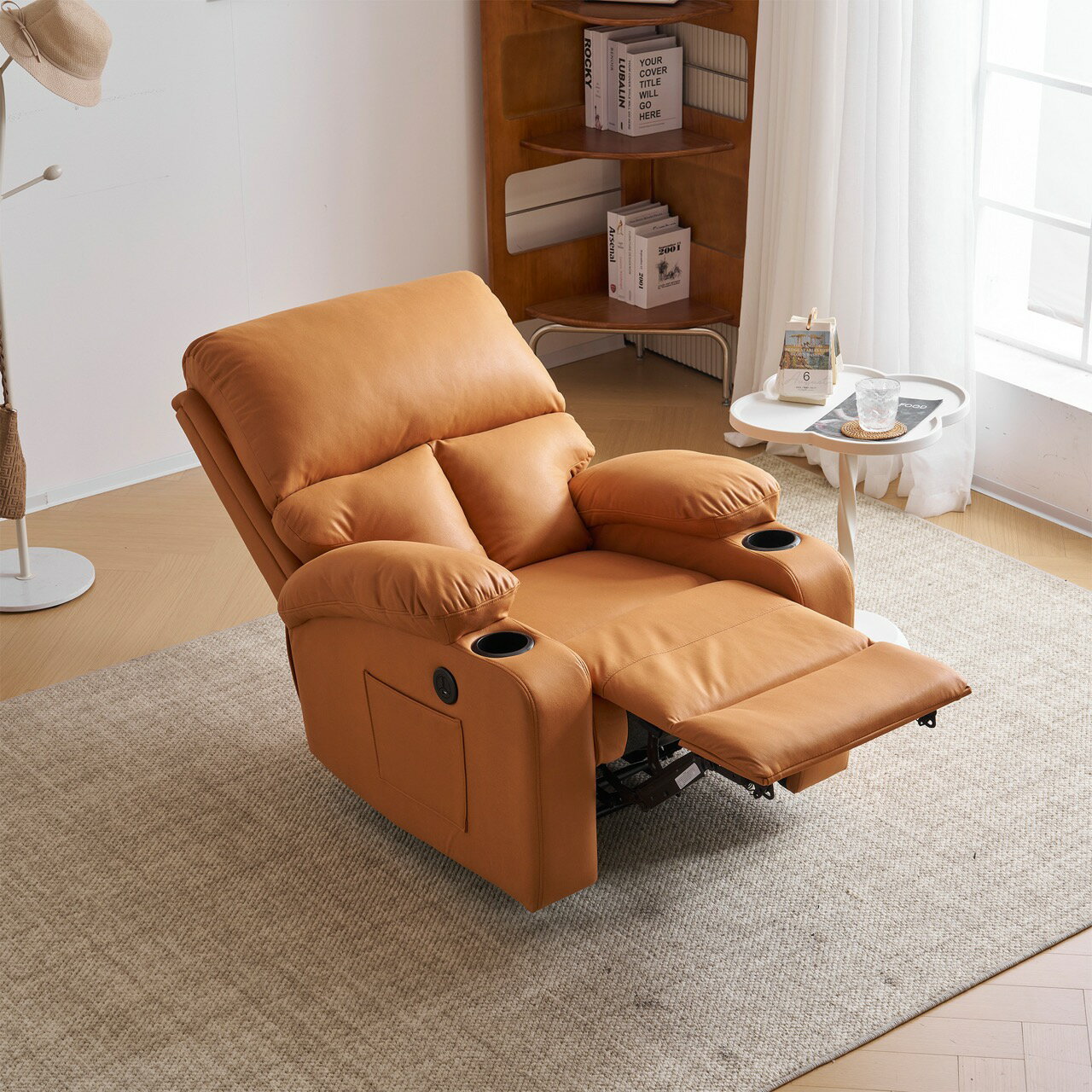 リクライニングチェア リクライニングソファ 1人掛け 電動 リクライニング オットマン一体型 パーソナルチェアー 電動ソファ 耐圧分散 リクライニングチェア 一人暮らし 一人掛け ソファ おしゃれ
