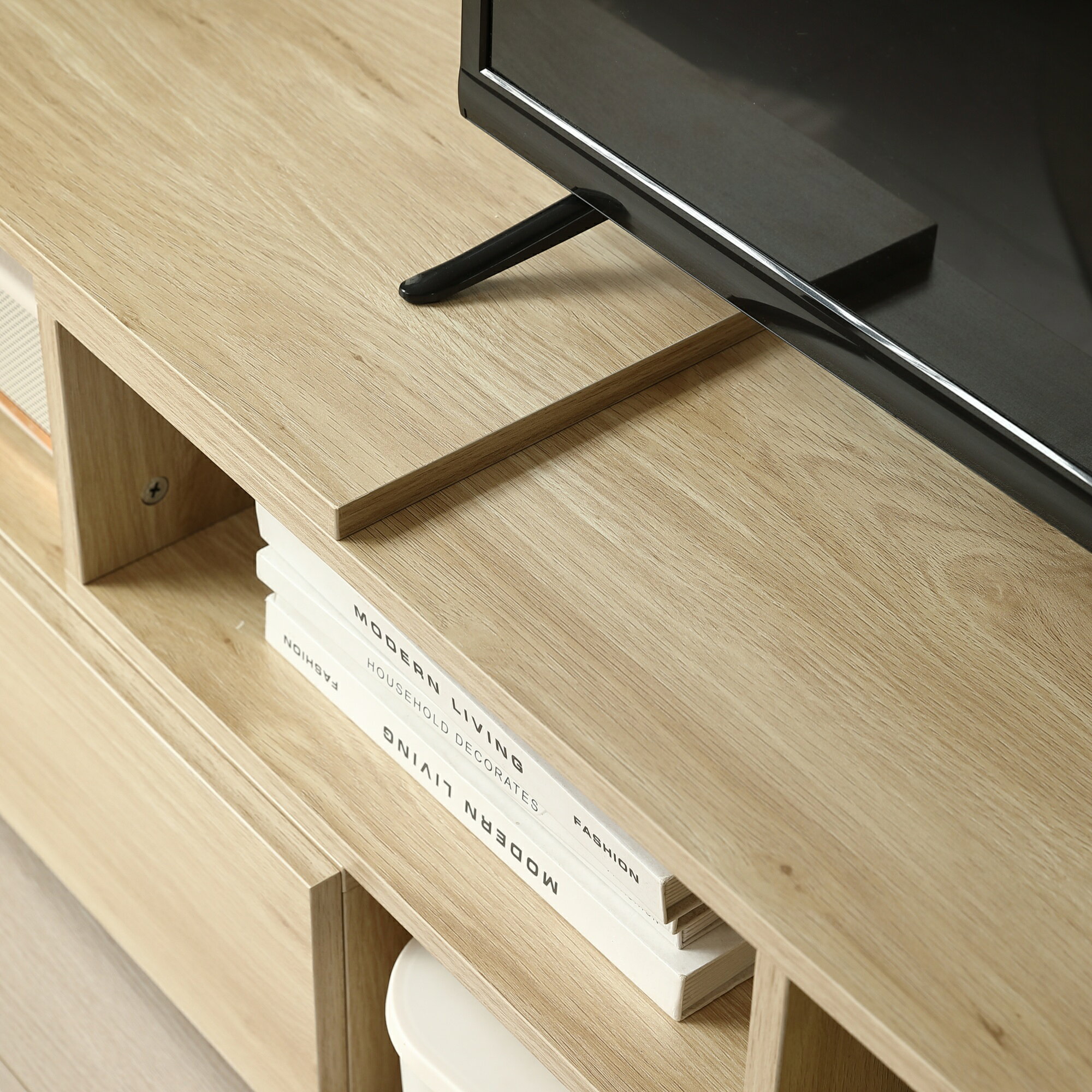 テレビ台 ローボード コーナーテレビ台 伸縮自由 幅93～172cm 高さ38cm 引き出し付き テレビボード テレビラック リビングボード おしゃれ 北欧 L字収納 TV台L字 TVボード コーナー収納ロータイプ 棚 シンプル スリム 大容量 [3]