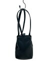 【中古】Aeta◆ショルダーバッグ/レザー/BLK/無地/DA47【バッグ】(4)