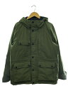 【中古】Woolrich◆M GTX MOUNTAIN DOWN PARKA/L/ナイロン/KHK/無地/NOPCPS1809【メンズウェア】