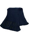 【中古】Maison Margiela◆マフラー/コットン/NVY/無地/メンズ/S52TE0040 S17380//【服飾雑貨他】