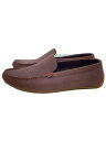 【中古】Clarks◆デッキシューズ/26cm/BRD/スウェード【シューズ】