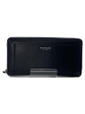 【中古】COACH◆長財布/レザー/BLK/レディース【服飾雑貨他】