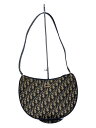【中古】Christian Dior◆ショルダーバッグ/--/NVY/総柄【バッグ】