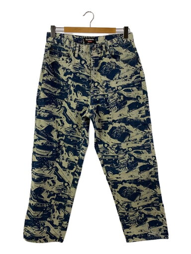 【中古】Supreme◆24FW/×HYSTERIC GLAMOUR/Cars Baggy Jean/30/デニム/IDG/総柄【メンズウェア】 【中古】Supreme◆24FW/×HYSTERIC GLAMOUR/Cars Baggy Jean/30/デニム/IDG/総柄【メンズウェア】