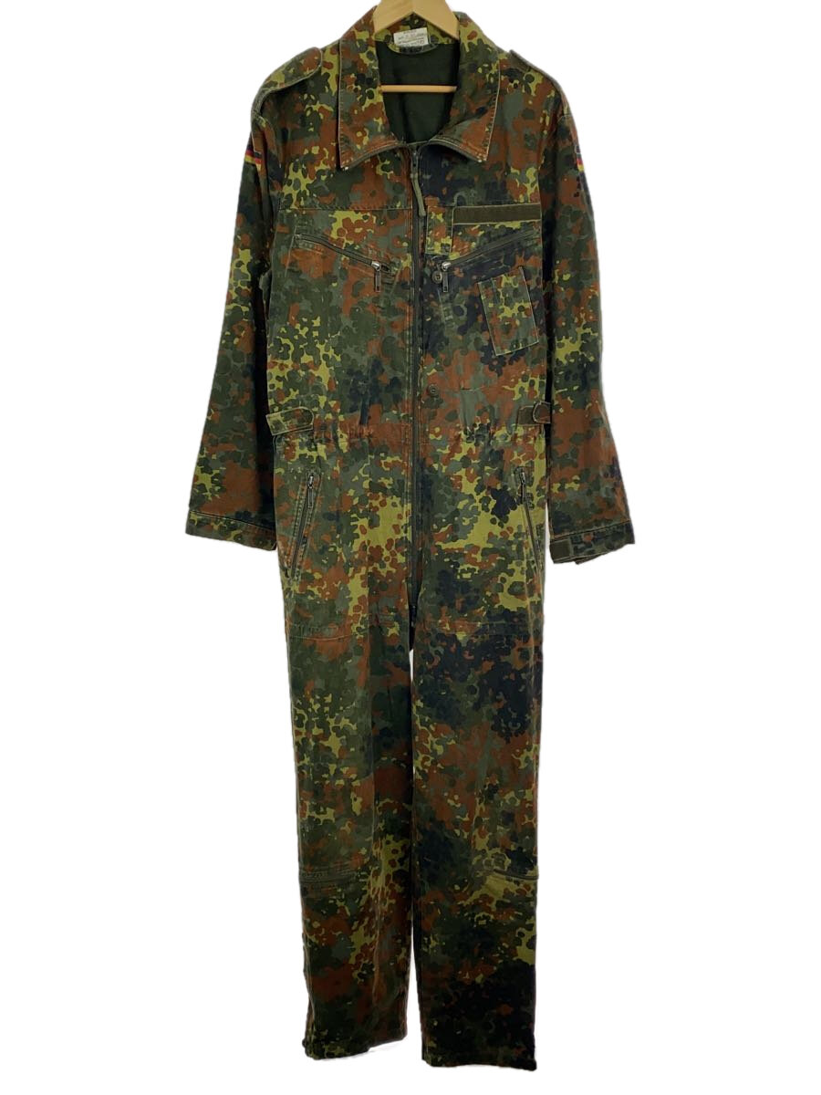 【中古】GERMAN MILITARY◆オールインワン/--/コットン/マルチカラー/カモフラ/ドイツ軍/フレクターカモ【メンズウェア】