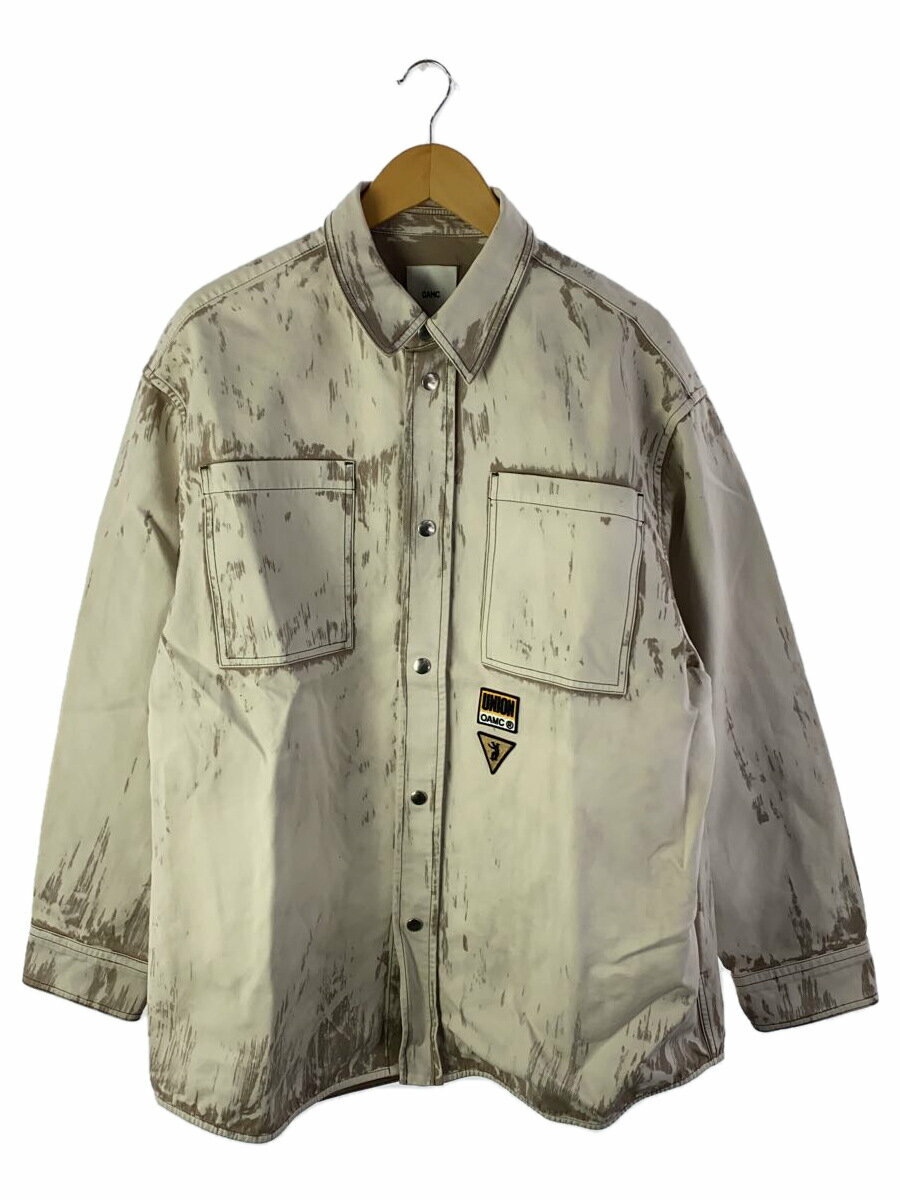 【中古】OAMC(OVER ALL MASTER CLOTH)◆ジャケット/M/コットン/BEG【メンズウェア】