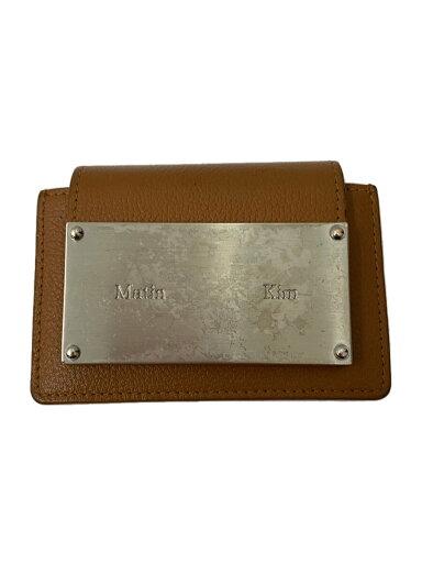 【中古】Matin Kim◆カードケース/レザー/BRW/無地/レディース【服飾雑貨他】 【中古】Matin Kim◆カードケース/レザー/BRW/無地/レディース【服飾雑貨他】