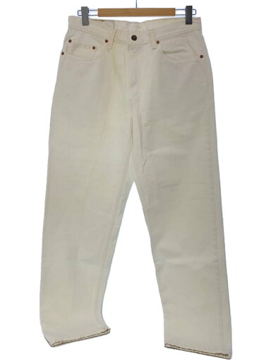 【中古】Levi’s◆デニムパンツ/550/リラックスフィット/ホワイト/34【メンズウェア】 【中古】Levi’s◆デニムパンツ/550/リラックスフィット/ホワイト/34【メンズウェア】