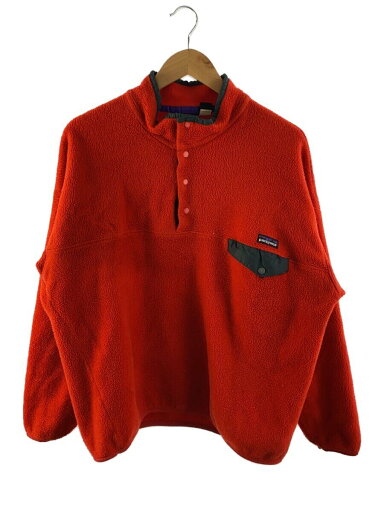 【中古】patagonia◆フリースジャケット/XXL/ポリエステル/RED//【メンズウェア】 【中古】patagonia◆フリースジャケット/XXL/ポリエステル/RED//【メンズウェア】