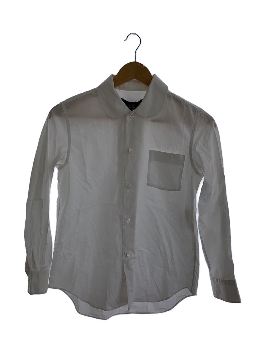 【中古】tricot COMME des GARCONS◆長袖シャツ/S/コットン/WHT/TA-B002【レディースウェア】