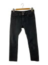 【中古】BALENCIAGA◆ボトム/30/コットン/BLK【メンズウェア】(4)