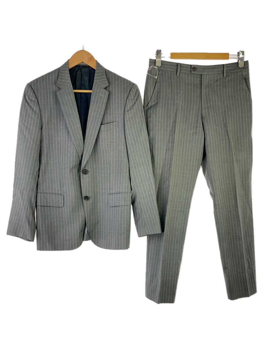 【中古】Paul Smith◆スーツ/--/ウール/GRY/ストライプ【メンズウェア】