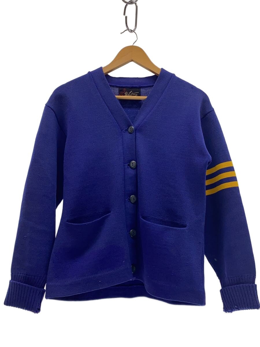 【中古】カーディガン(薄手)/60s/S/ウール/BLU【メンズウェア...