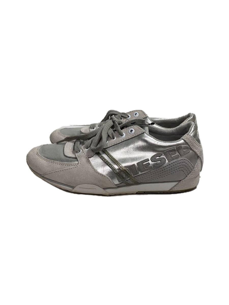 【中古】DIESEL◆ローカットスニーカー/25.5cm/SLV/F8-05-ME【シューズ】