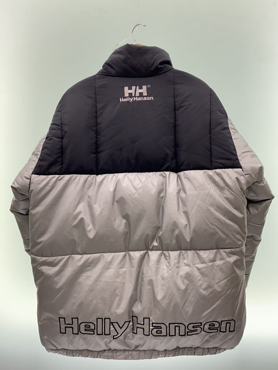 【中古】HELLY HANSEN◆ダウンジャケット/M/ナイロン/SLV/無地/ZN19810S【メンズウェア】