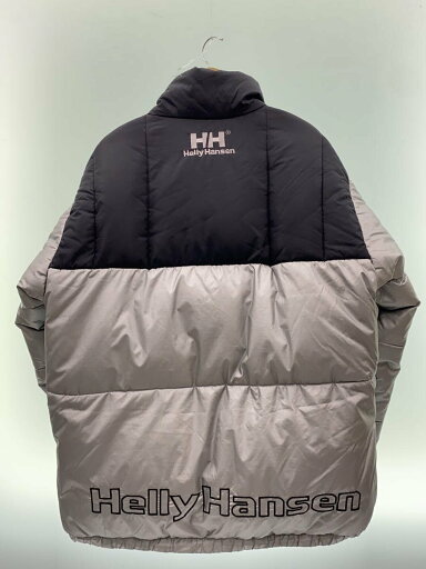 【中古】HELLY HANSEN◆ダウンジャケット/M/ナイロン/SLV/無地/ZN19810S【メンズウェア】
