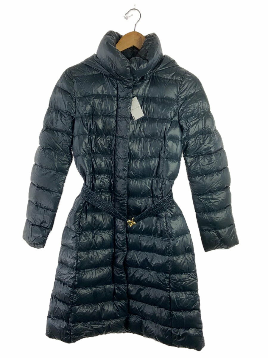 【中古】HERNO◆コート/42/--/NVY/無地/PI0061D-12017-9200【レディースウェア】