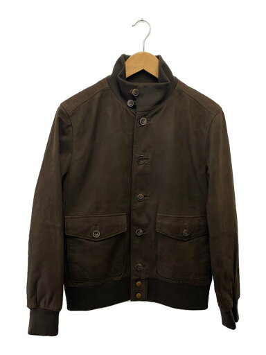 【中古】EDDIE BAUER◆ヌバック/ブルゾン/XS/牛革/BRW/無地/01 9464/ヌバック【メンズウェア】 【中古】EDDIE BAUER◆ヌバック/ブルゾン/XS/牛革/BRW/無地/01 9464/ヌバック【メンズウェア】
