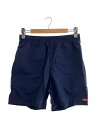 【中古】Supreme◆23SS/Small Box Nylon Water Shorts/ショートパンツ/M/ナイロン/NVY//【メンズウェア】