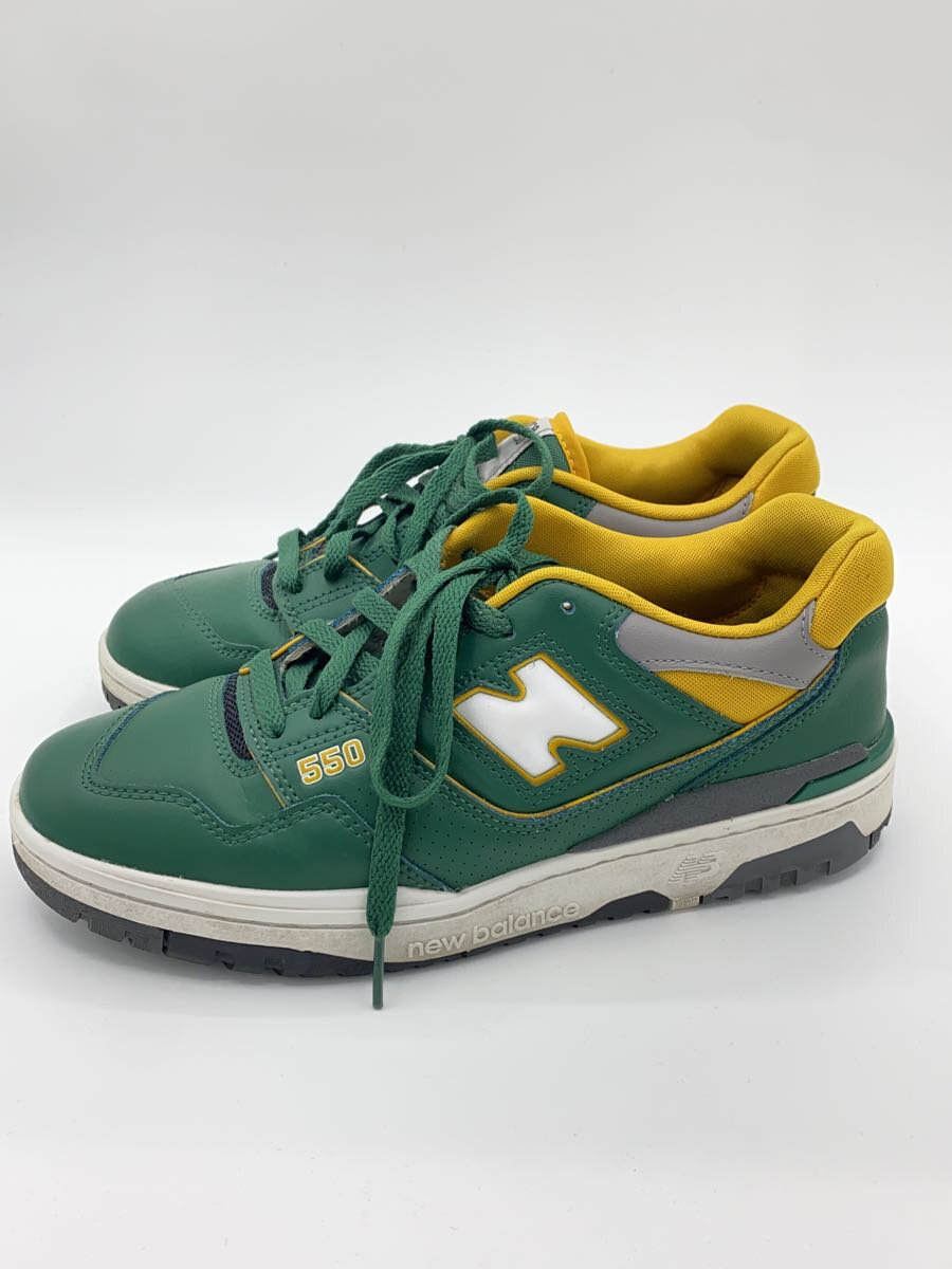 【中古】NEW BALANCE◆ローカットスニーカー/26cm/GRN/BB550MM1【シューズ】