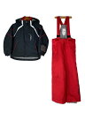 【中古】DESCENTE◆ウェアー/上下セット/130cm/DJR-407JT【スポーツ】