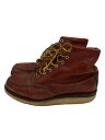 【中古】CHIPPEWA◆レースアップブーツ/--/BRW//【シューズ】
