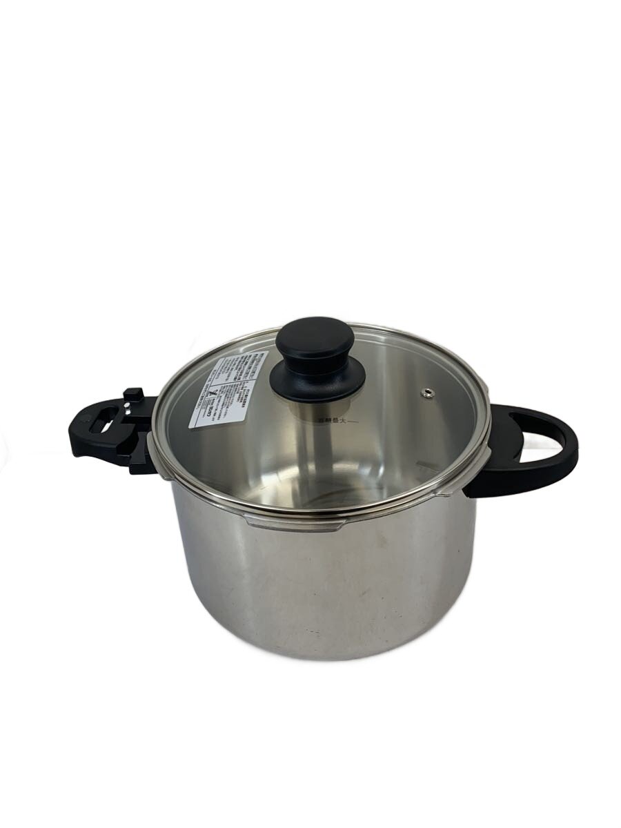 【中古】ヨシカワ/圧力鍋/容量:5L/SLV/KO-0033【キッチン用品】