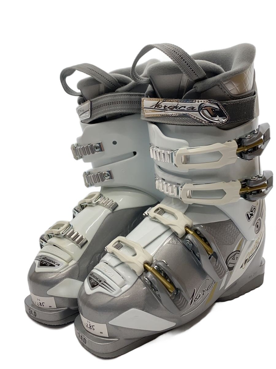 【中古】NORDICA◆スキーブーツ/24cm/WHT/【スポーツ】