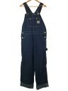 yÁzCarharttI[o[I[/34/fj/IDG/R08-DNM/DENIM BIB BIB OVERALLyYEFAz