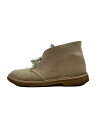【中古】Clarks◆DESERT BOOT/チャッカブーツ/US8/BEG/31695//【シューズ】