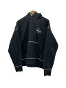 yÁzF-LAGSTUF-FFlat seam HEAVY HOODIE (Ice LOGO)/M/Rbg/BLK/19AW-FS-22yYEFAz