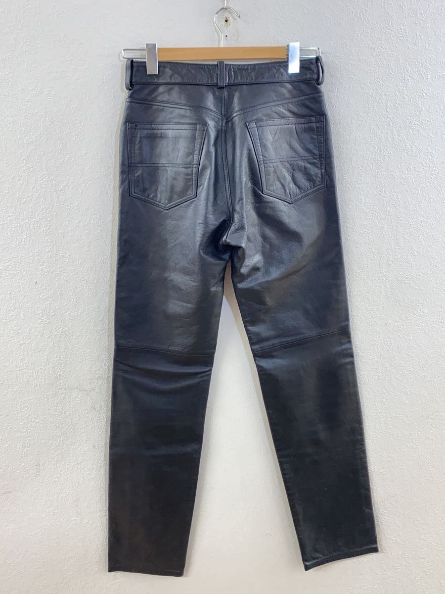 【中古】Paul Smith◆ボトム/30/レザー/BLK【メンズウェア】