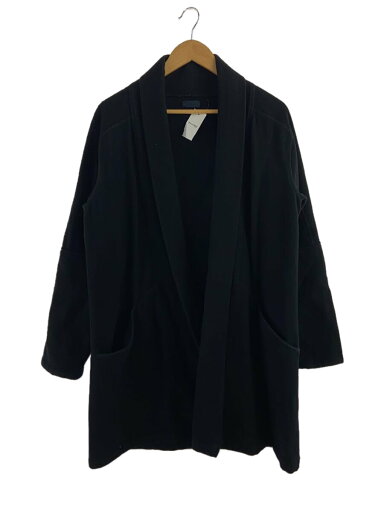 【中古】MITTAN◆コート/2/ウール/ブラック/半纏コート/毛羽立ち有【メンズウェア】 【中古】MITTAN◆コート/2/ウール/ブラック/半纏コート/毛羽立ち有【メンズウェア】
