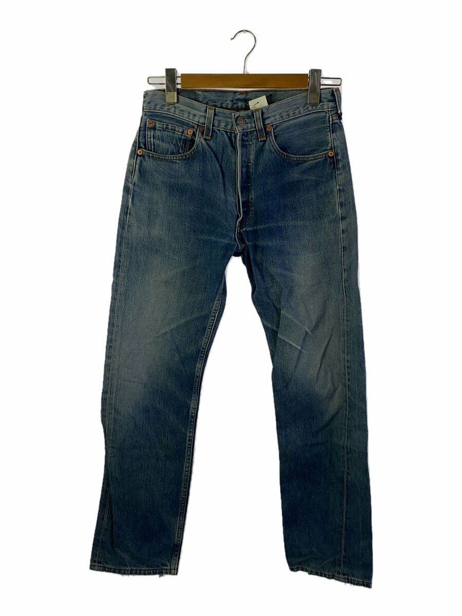 【中古】Levi’s◆ボトム/31/デニム/インディゴ/501/USA/裏553//【メンズウェア】